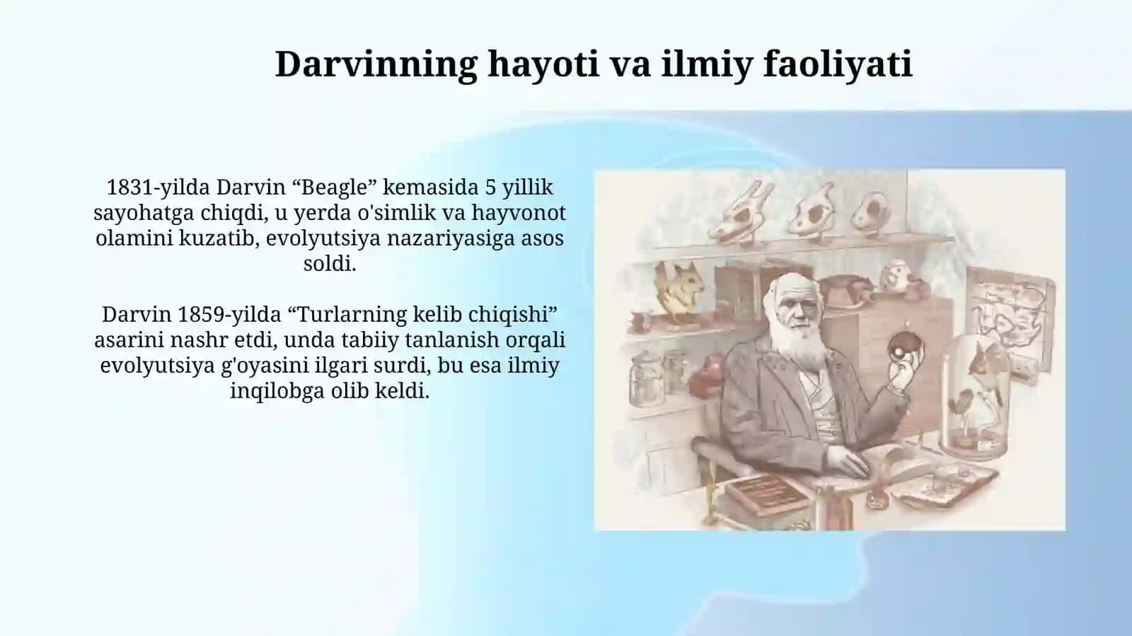 Ch. Darvin evolutsiya nazariyasi 3