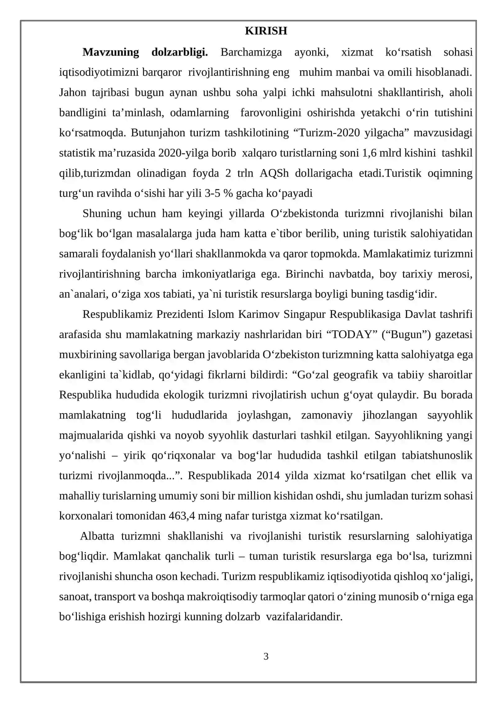 Buxoro viloyatida mavjud resurslardan samarali foydalanishning oqilona yo‘llari 3