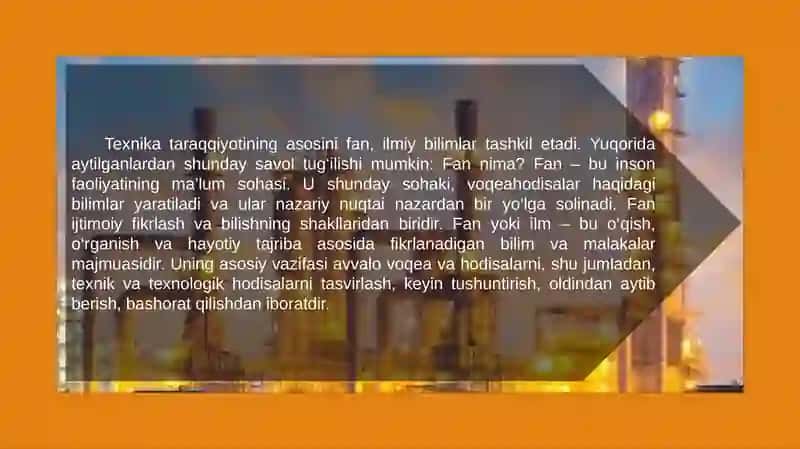 SANOATDA FAN-TEXNIKA TARAQQIYOTI VA INNOVATSION FAOLIYAT 3