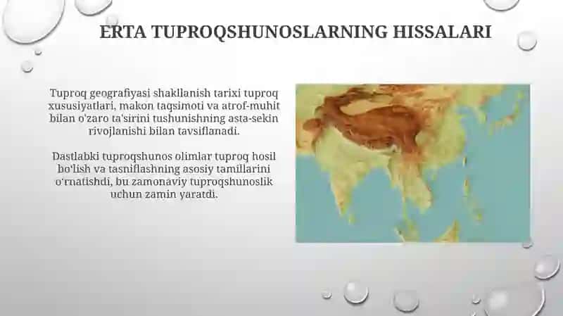 Tuproqlar geografiyasining shakllanish tarixi 3