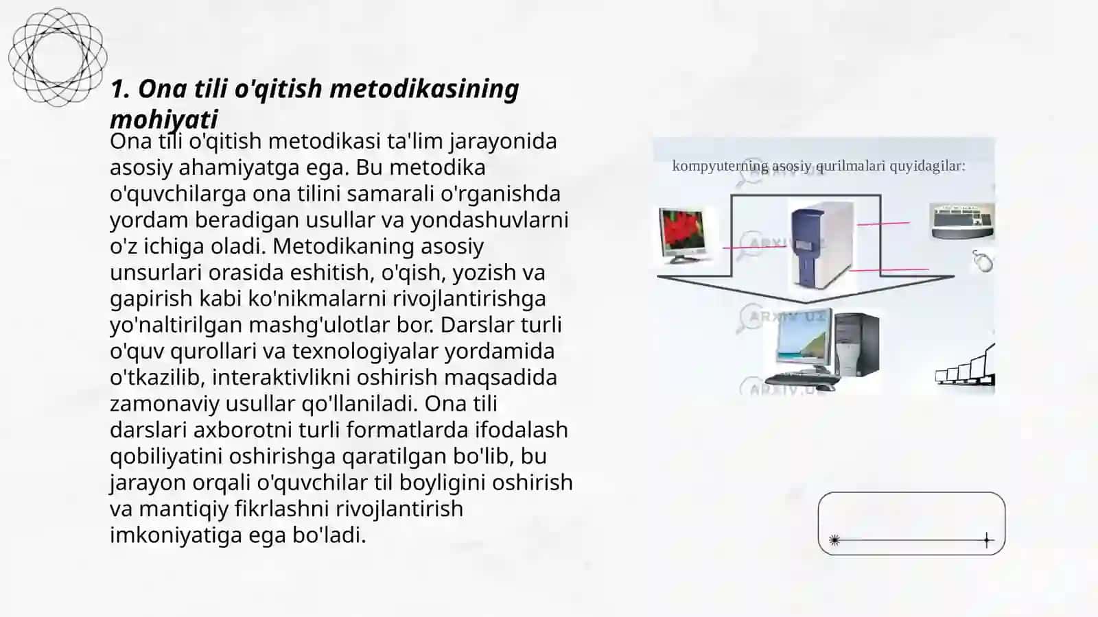 Ona tili oqitish metodikasining maqsadi va vazifalari 3