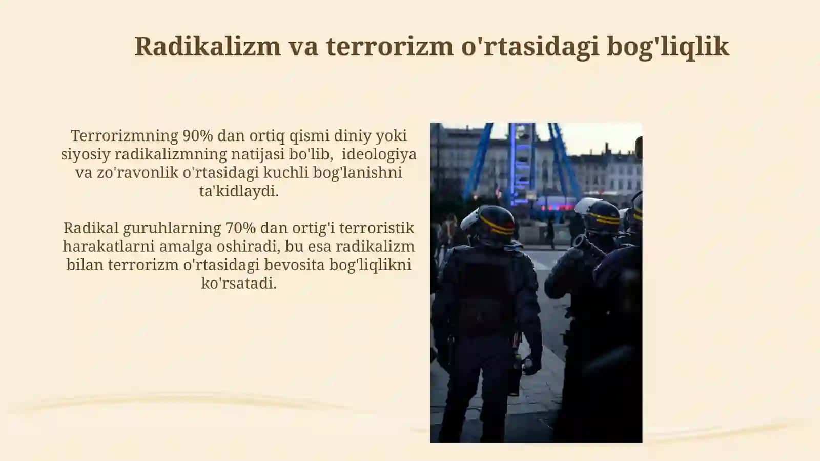 Diniy fundamentalizm radikalizm va terrozim xavfsizlikka tahdid 3