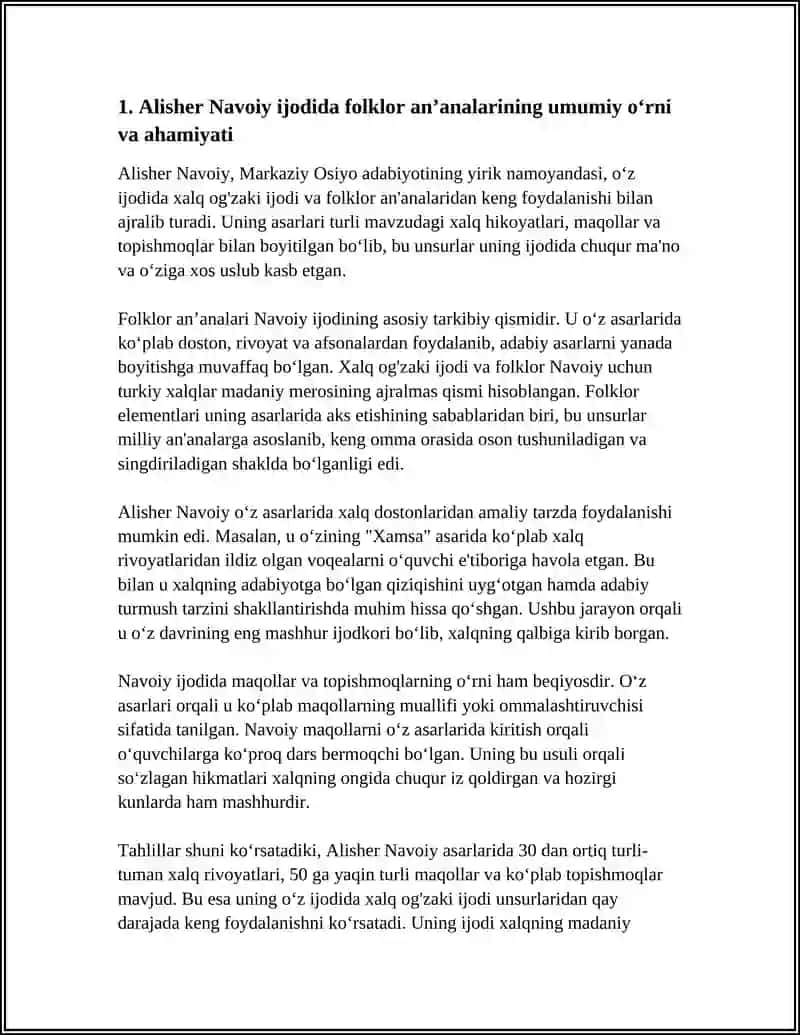 ALISHER NAVOIY IJODIDA FOLKLOR AN’ANALARI 3