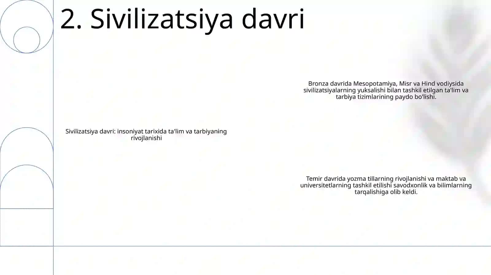 Insoniyat Tarixida Tarbiya Va Ta’Limning Rivojlanish Bosqichlari 3