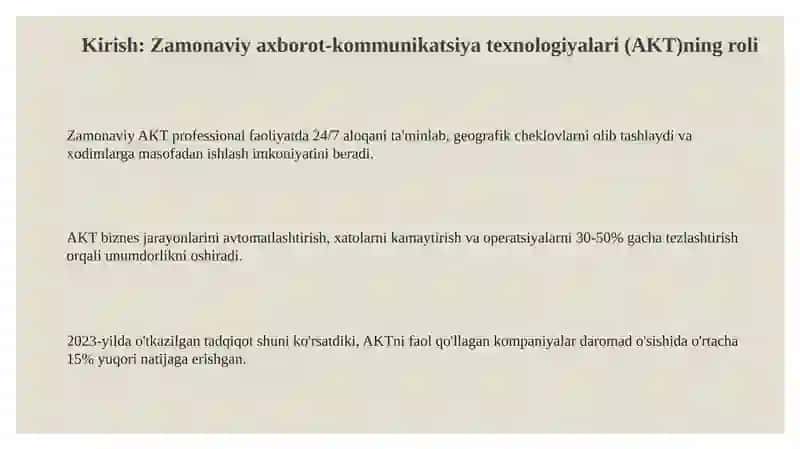 Zamonaviy axborot-kommunikatsiya texnologiyalari 3