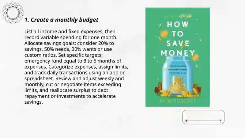 How to save money? 3