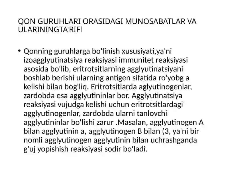 Donor qoni manbalari. Qon komponentlari va preparatlari 3