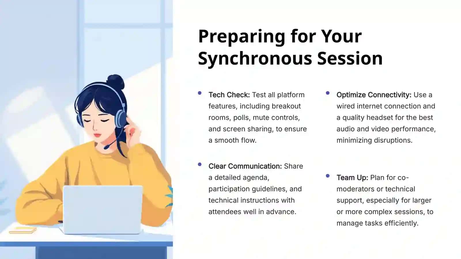 Mastering LMS & Synchronous Tools: Moderating Discussions & E-Communication Etiquette 3