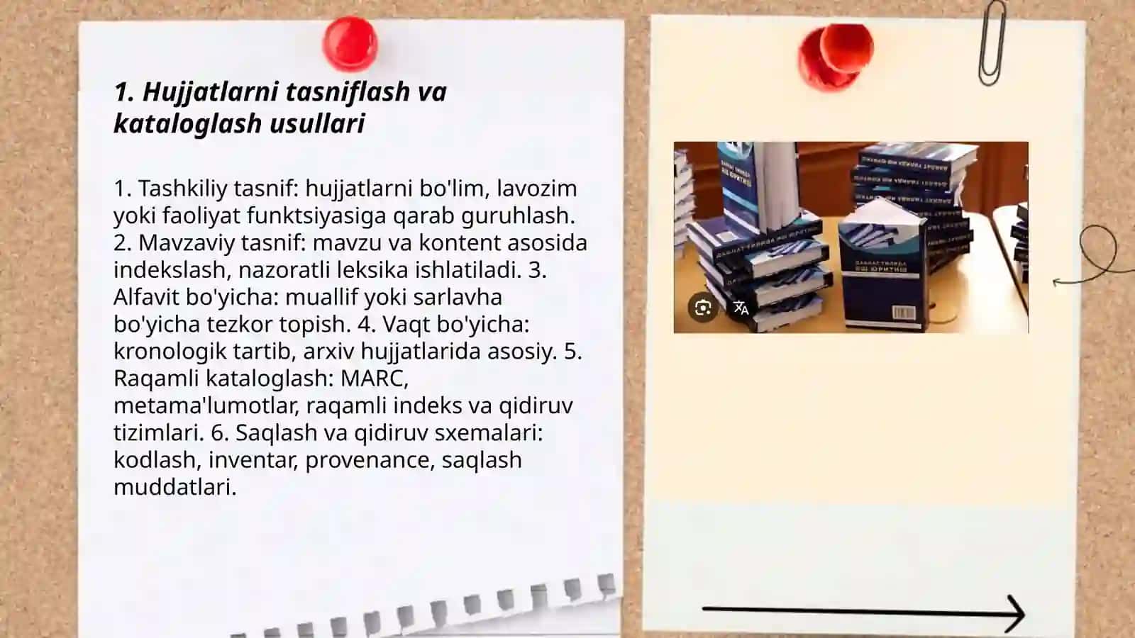 Hujjatlar bilan ishlash. Avtobiografik metod 3