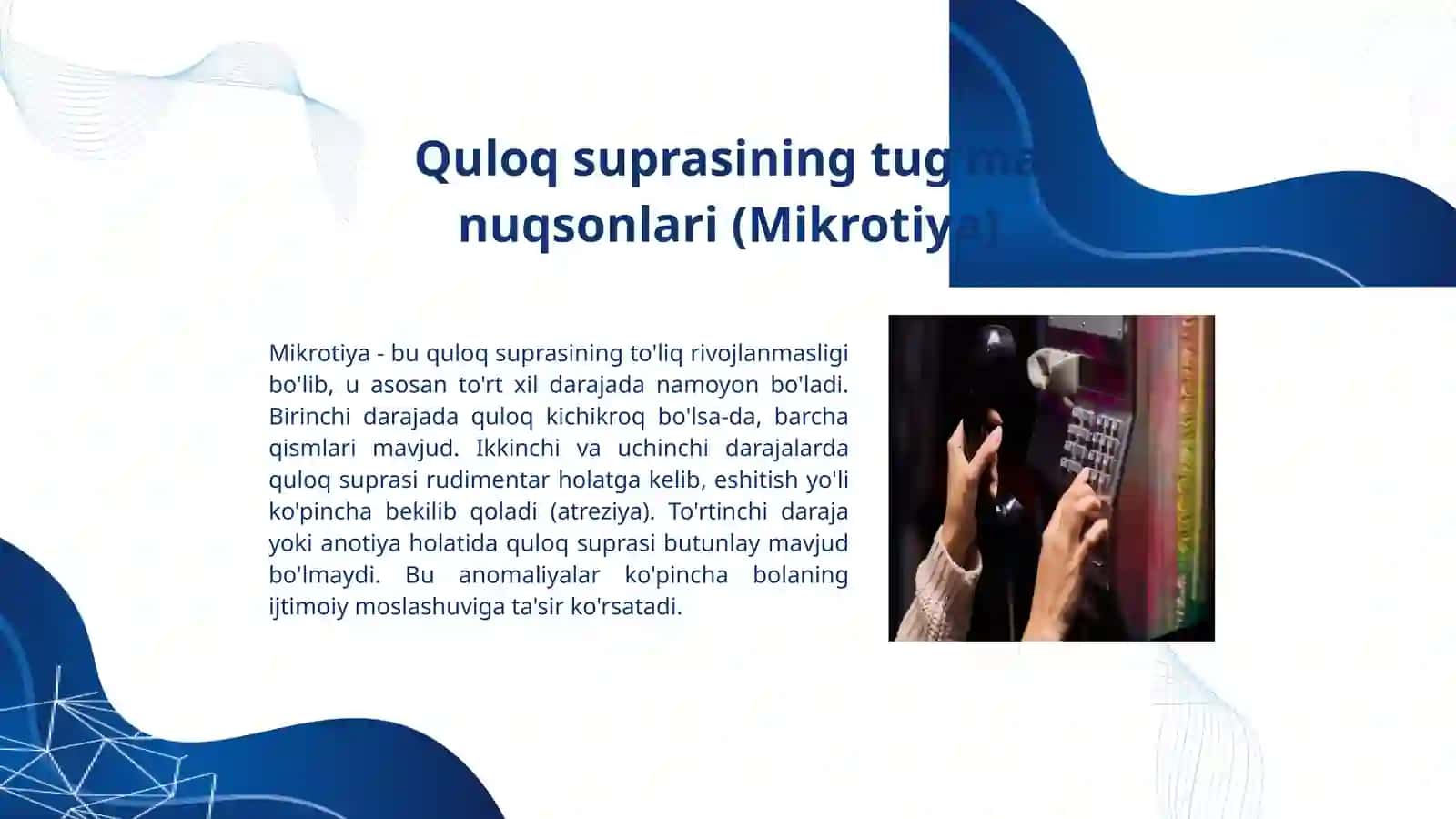 Quloq anomaliyalari: Tasnifi, rivojlanish sabablari va klinik ko'rinishlari 3