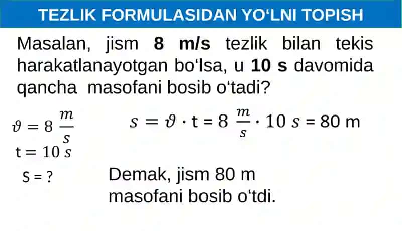 TO‘G‘RI CHIZIQLI TEKIS HARAKATNING GRAFIK TASVIRI 3