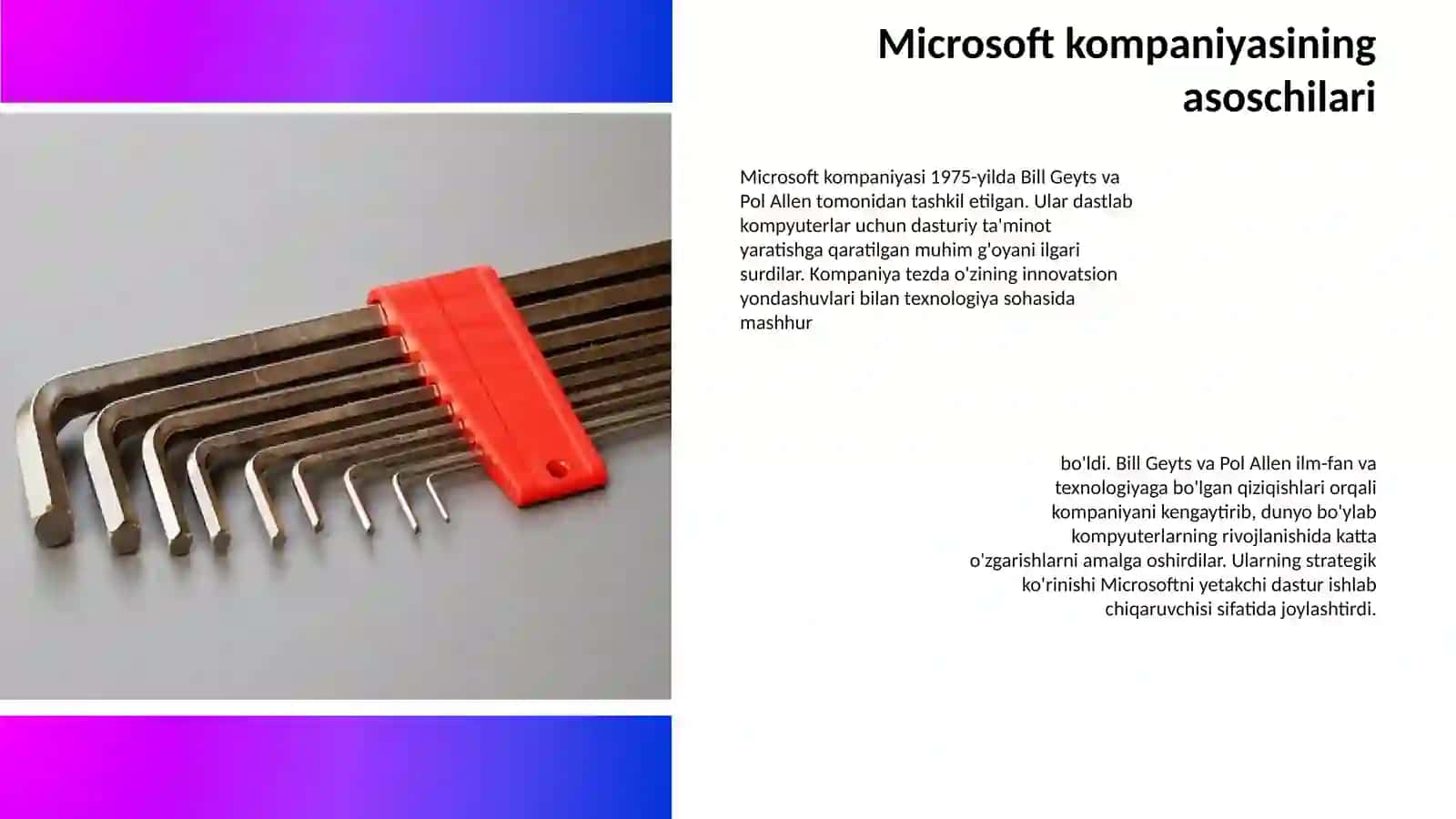 Windows kompaniyasi paydo bõlishi 3