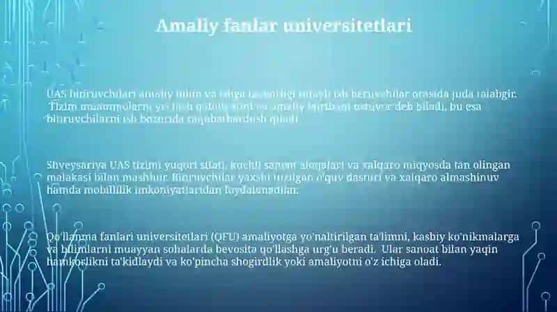 Shvetsariya taʼlim tizimi 3