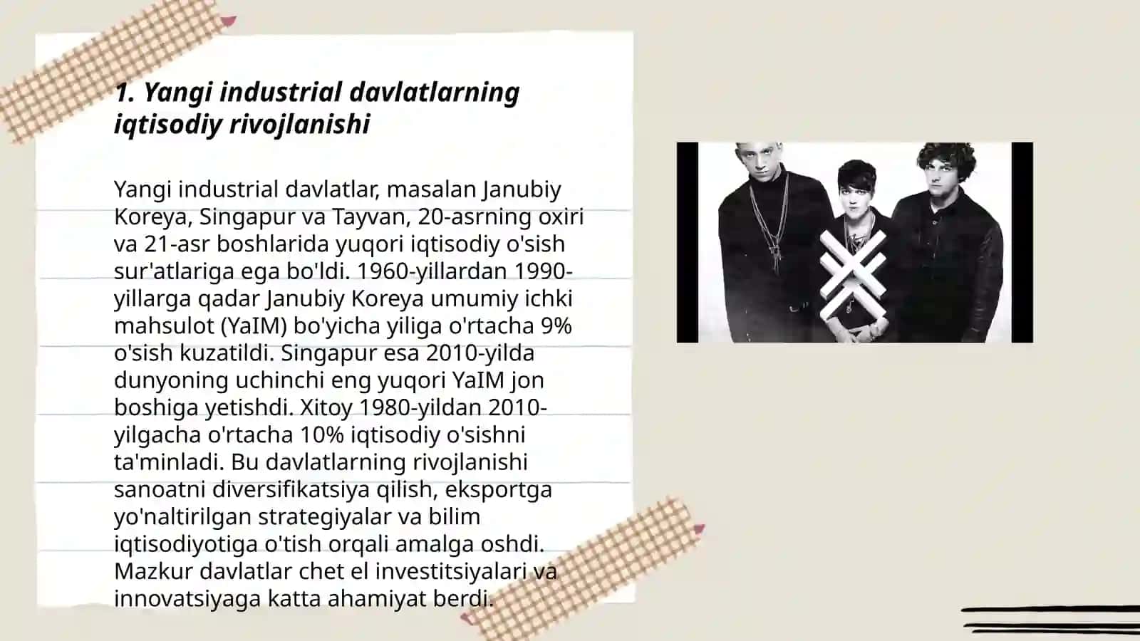 Yangi industrial davlatlarning iqtisodiy rivojlanishi 3