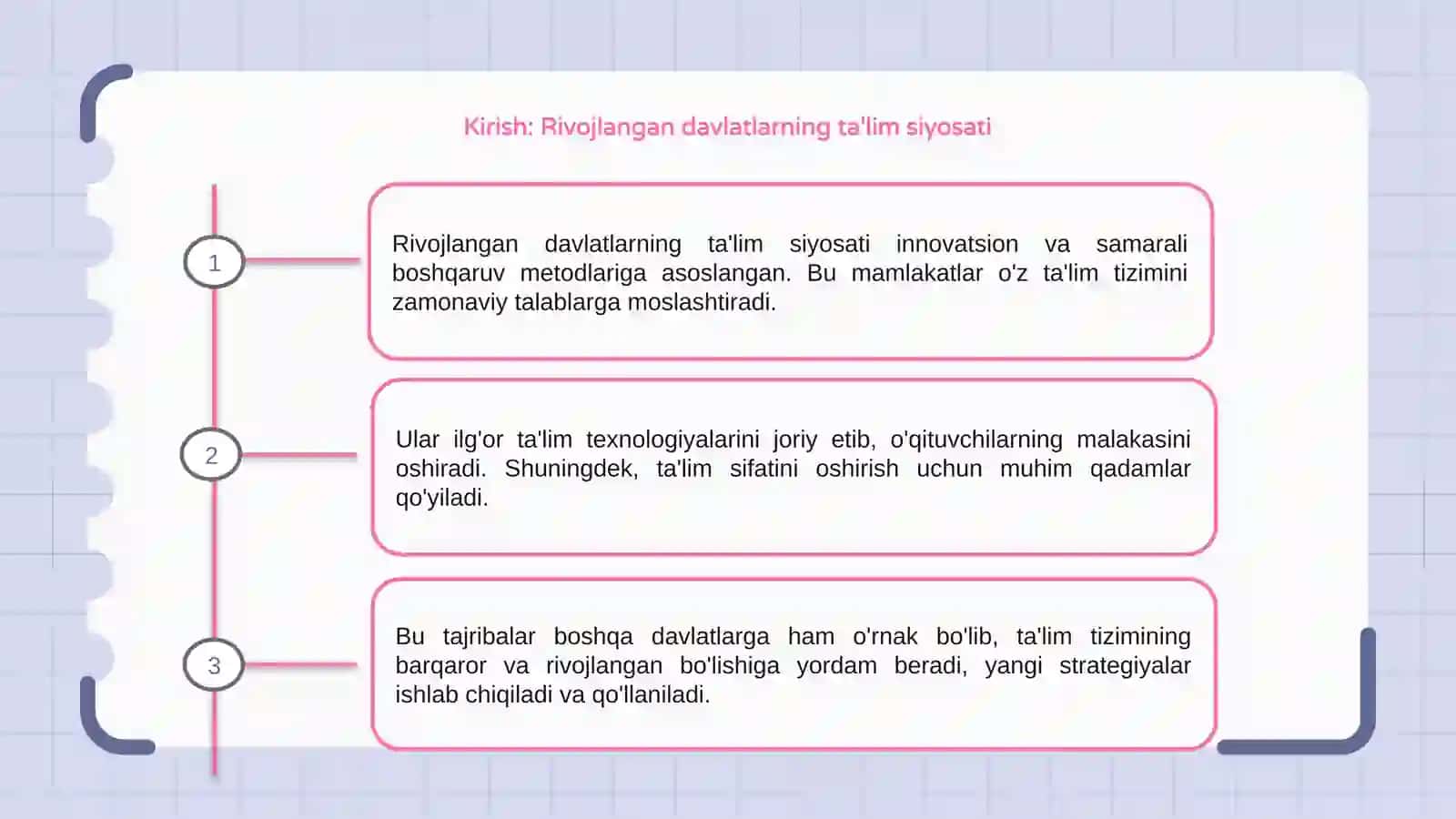 Rivojlangan davlatlarning ilg'or ta'lim tajribalari 3