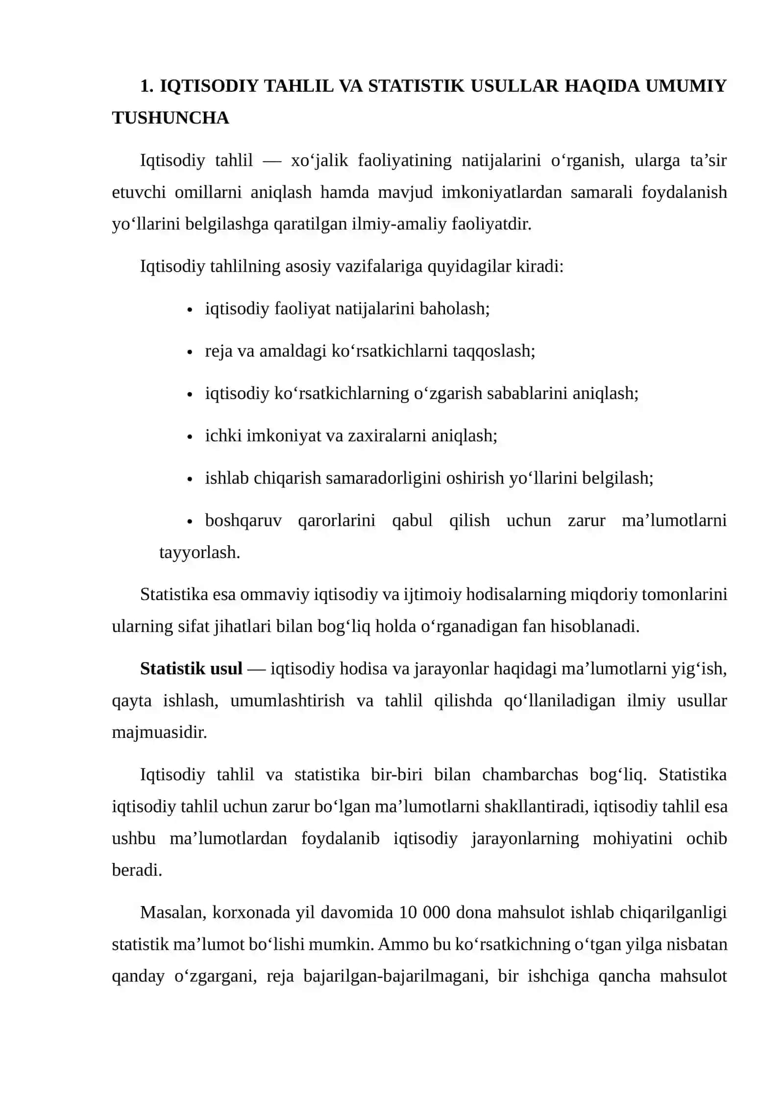 IQTISODIY TAHLILDA STATISTIK USULLARNING QO‘LLANILISHI 3