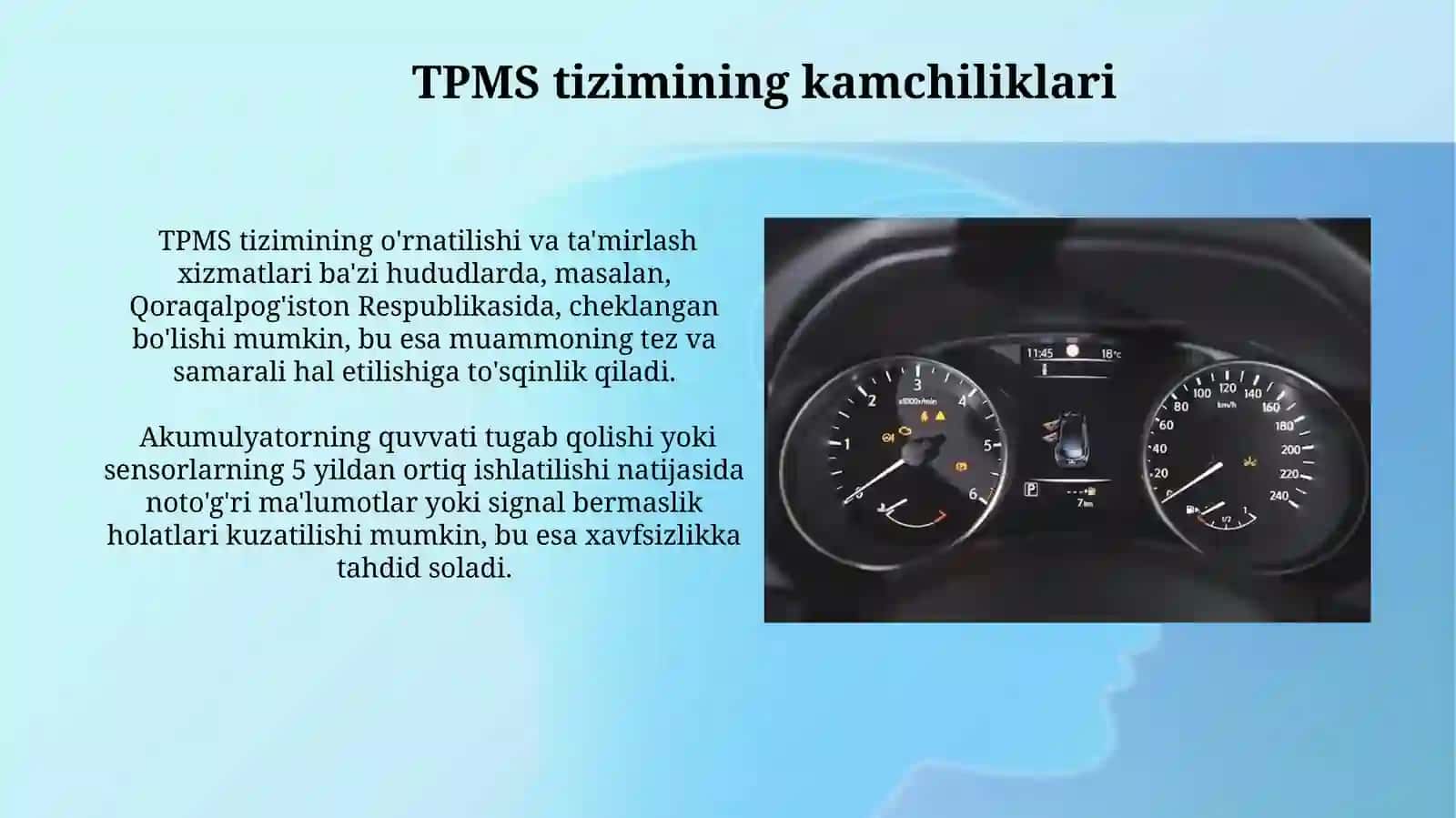 Avtomobil shinalarini nazoratqilishtizimlari 3