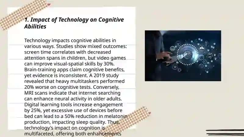 Impact of Technology on Cognitive Abilities 3