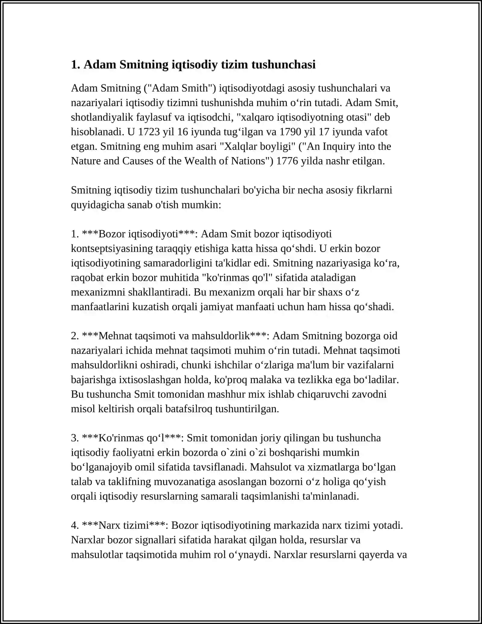ADAM.SIMITNING IQTISODIY TA'LIMOTLARI 3
