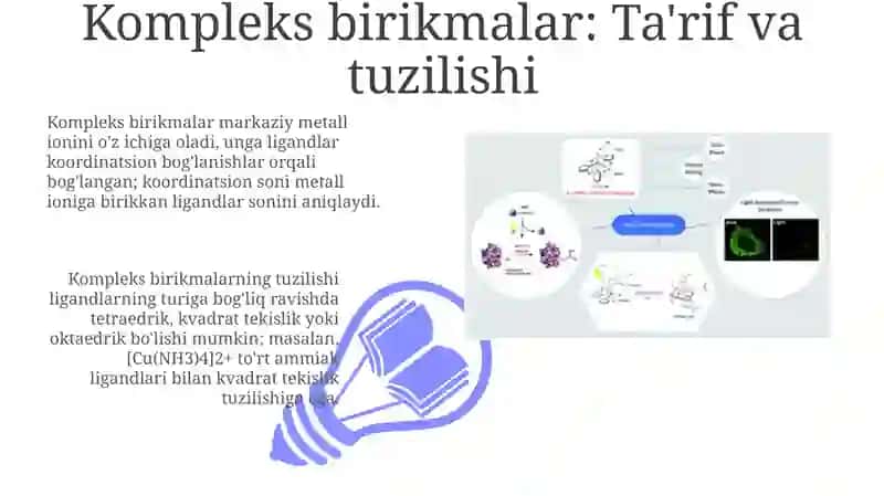 Kompleks birikmalar-biologik faol birikmalar 3