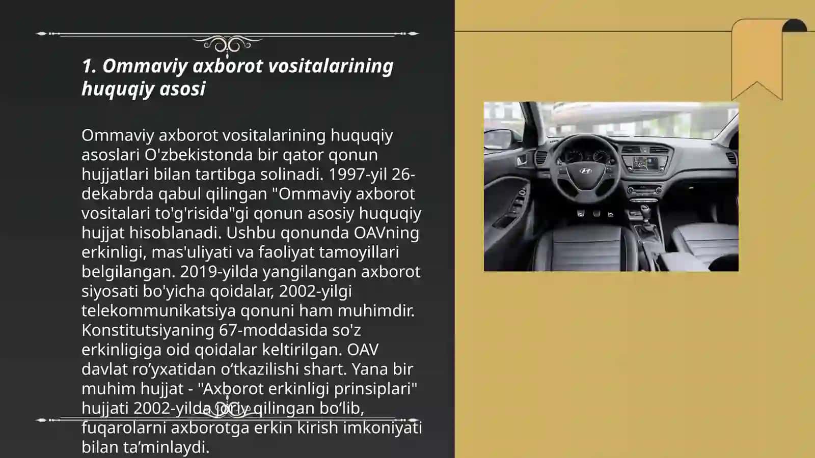 Ommaviy axborot vositalarining faoliyati (o'zgarish va muammolar) 3