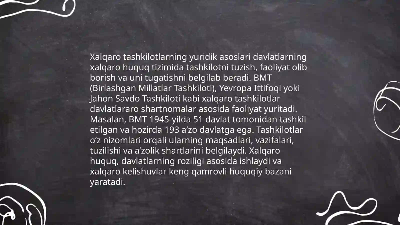 Xalqaro tashkilotlarning yuridik asoslari 3