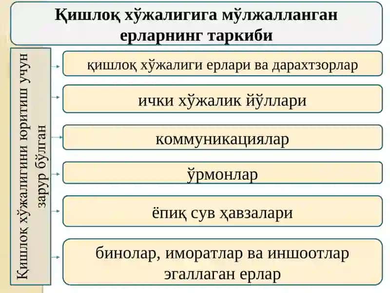 Қишлоқ Хўжалигига Мўлжалланган Ерларнинг Ҳуқуқий Ҳолати 3