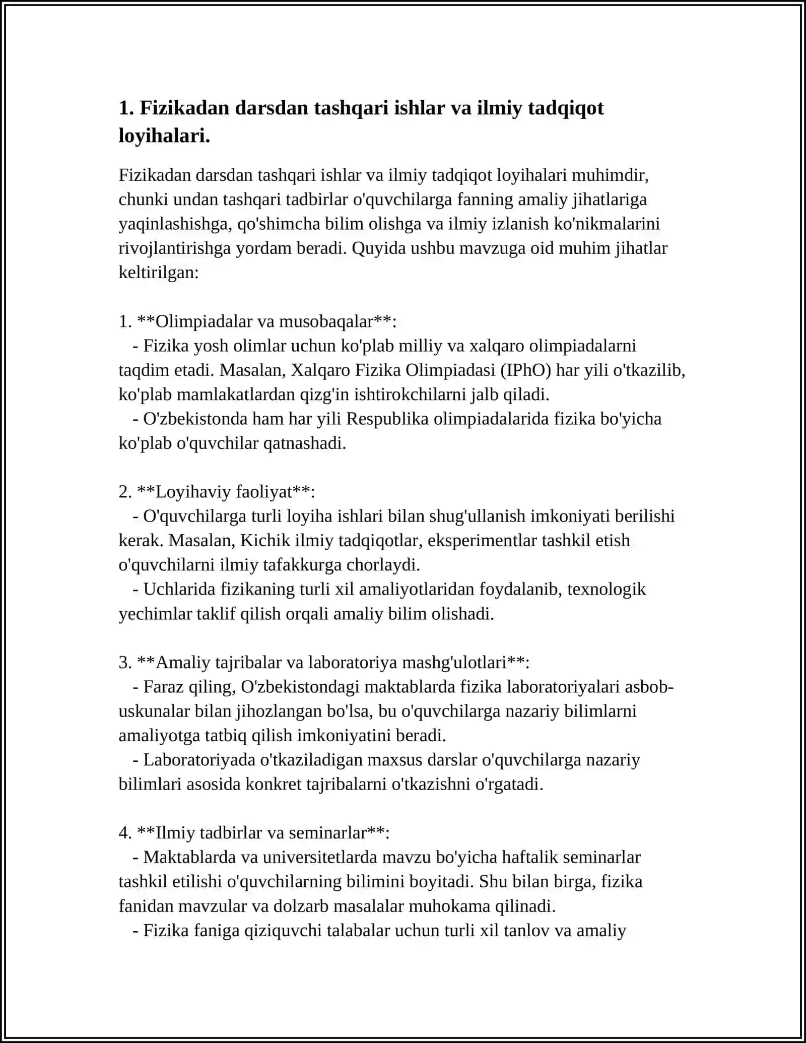 FIZIKADAN DARSDAN TASHQARI ISHLARNING AHAMIYATI 3