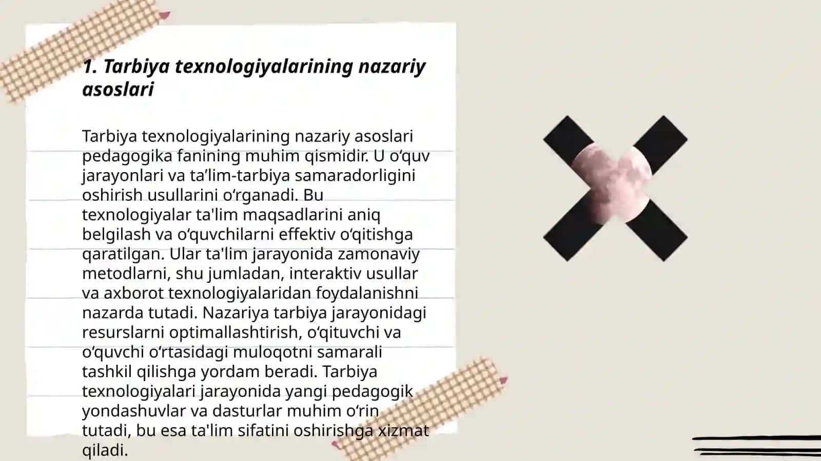 Tarbiya texnologiyalarining mohiyati va mazmuni 3