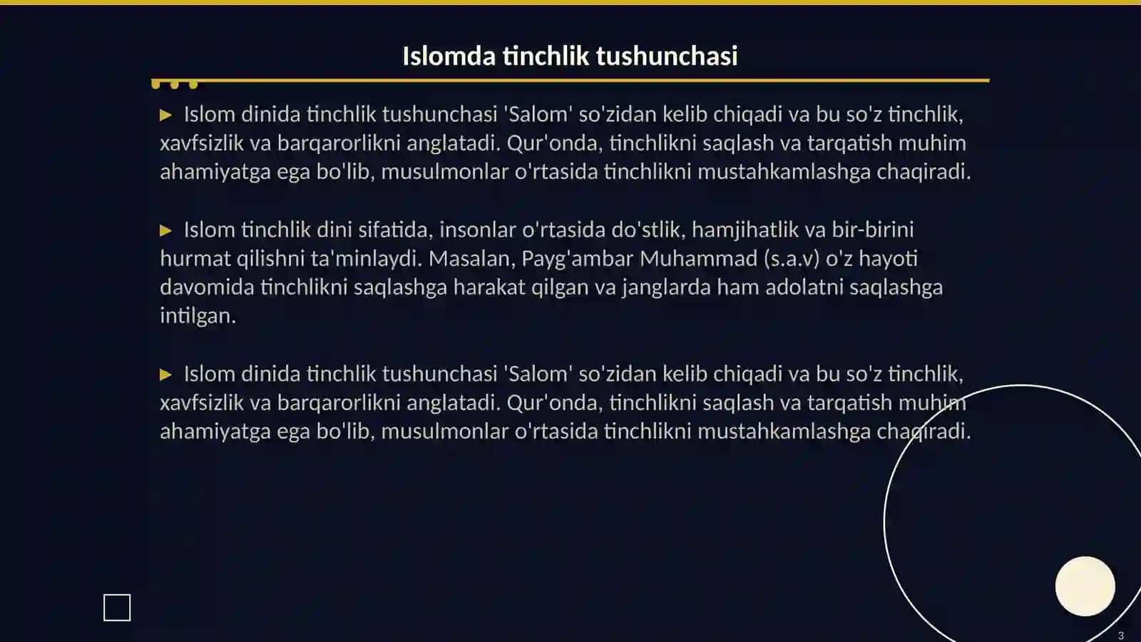 Islomda terrorizmning qoralanishi va Vatanparvarlik g'oyalari 3