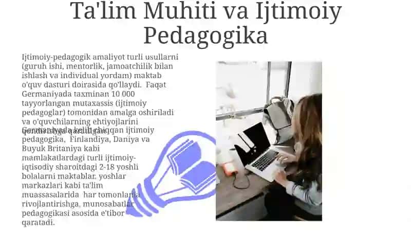 Ijtimoiy pedagogika fanining joriy erilishi 3