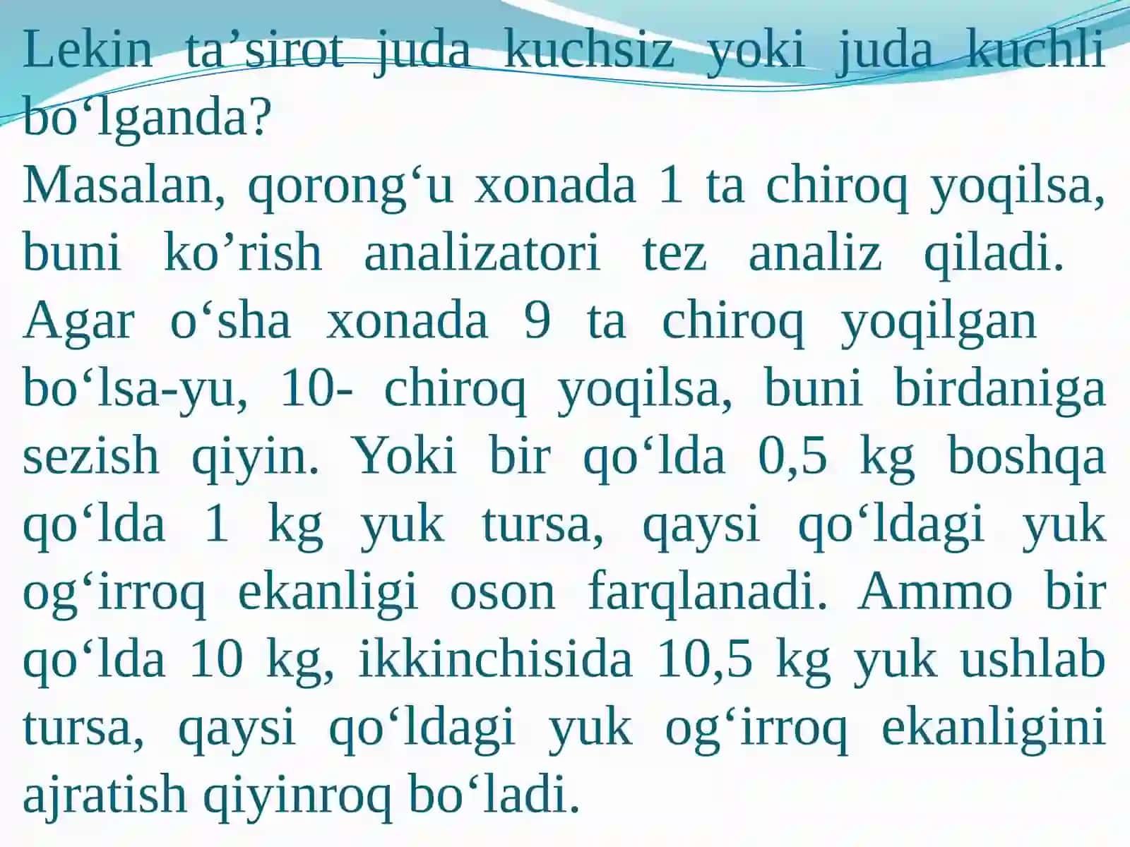 Eshitish biofizikasi elementlari 3