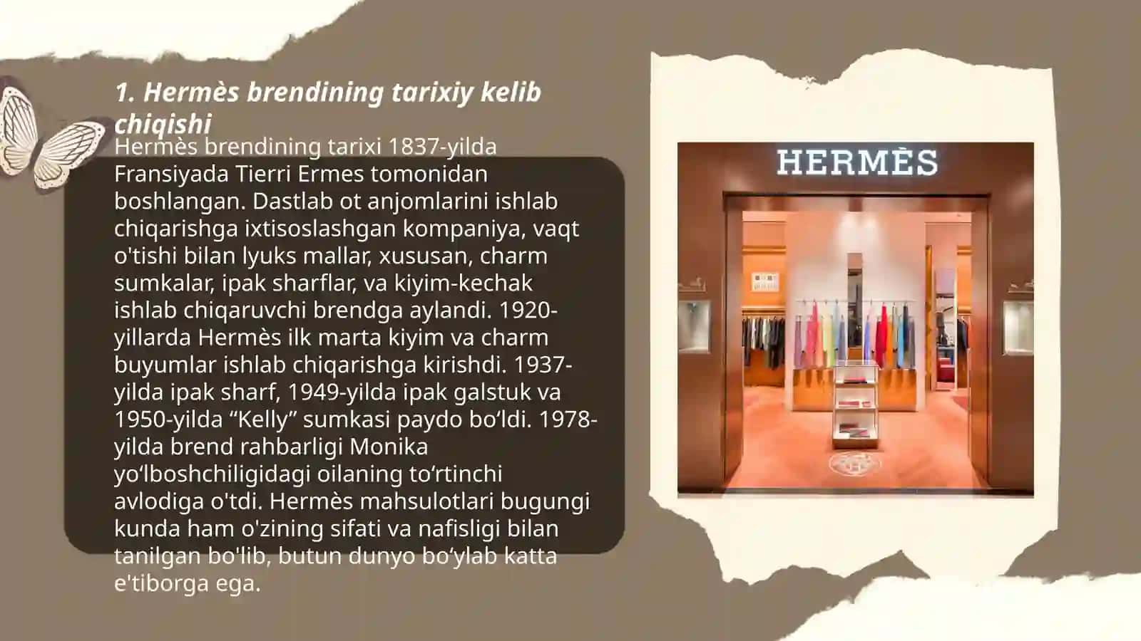 Hermès brendining tarixiy kelib chiqishi 3
