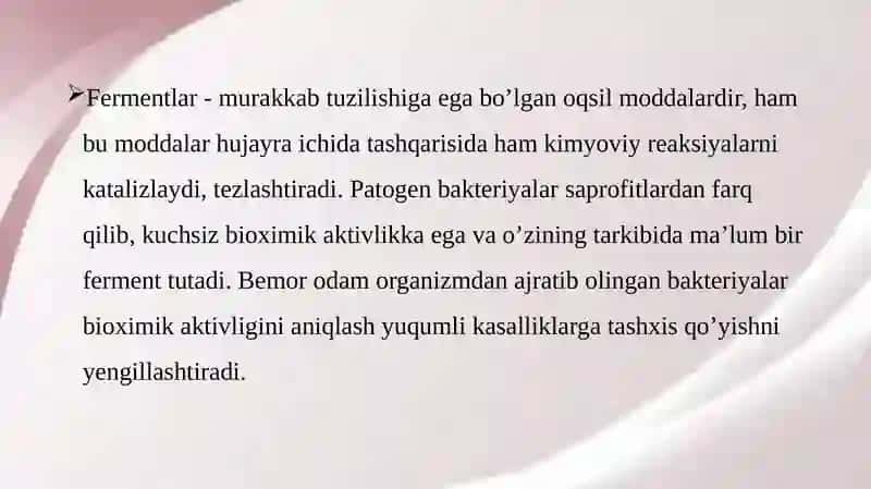 Mikroorganizmlardan zarur moddalarni sintezlab olish 3