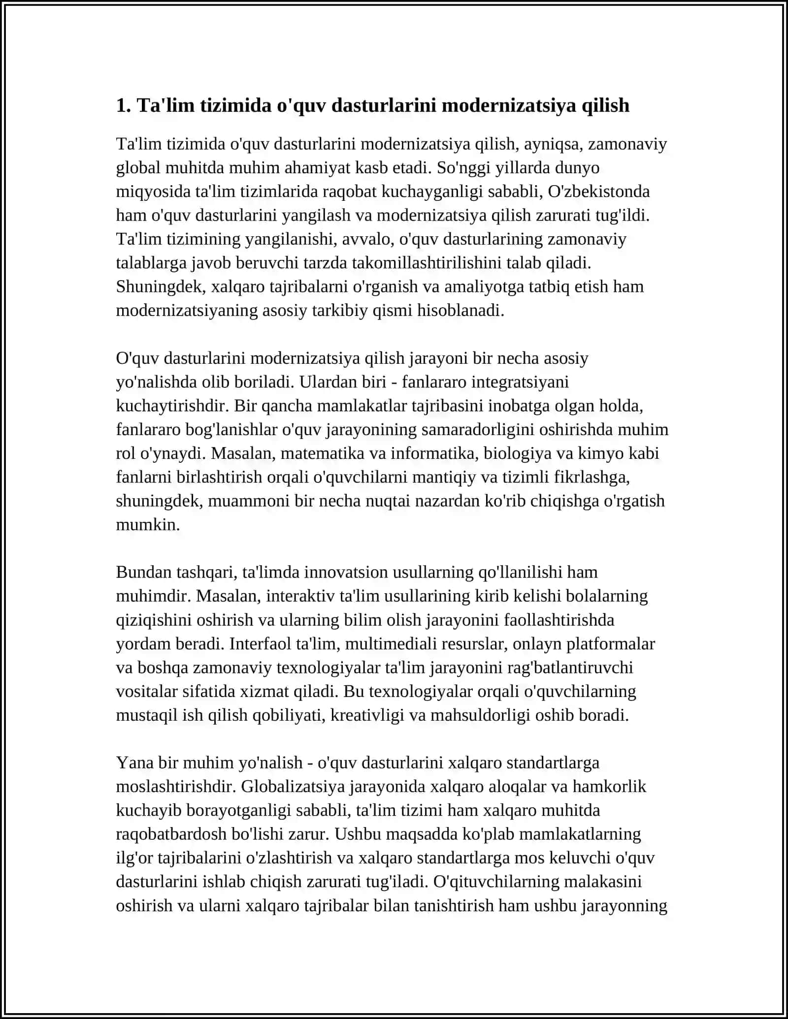 TAʼLIM TIZIMIDA ISLOHOTLAR 3