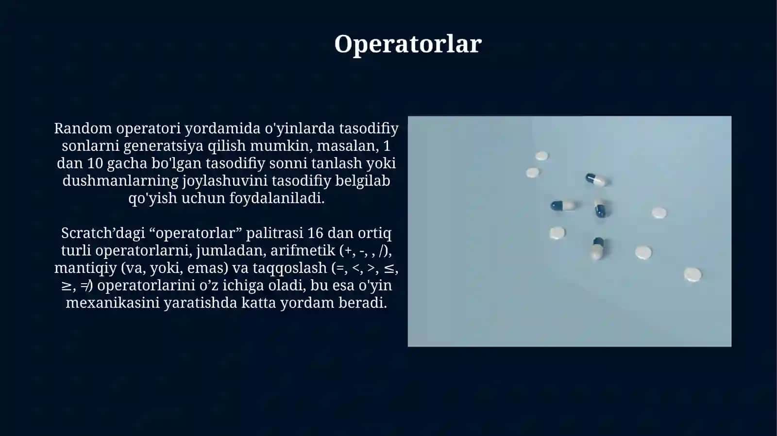 Operatorlar 3