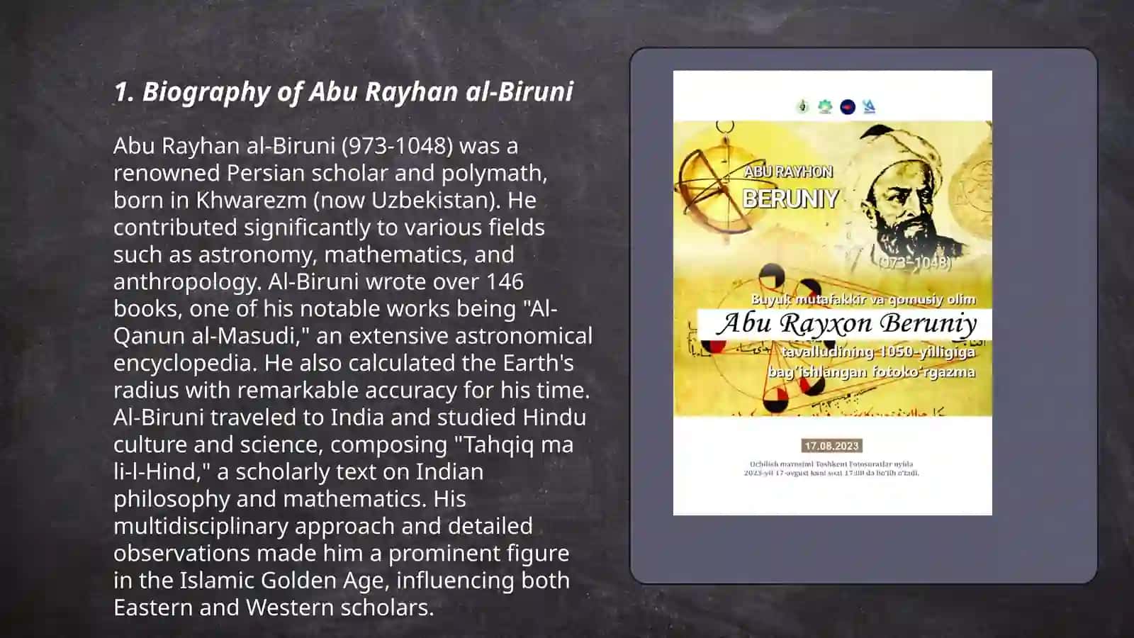 Abu Raxyon Beruniy 3