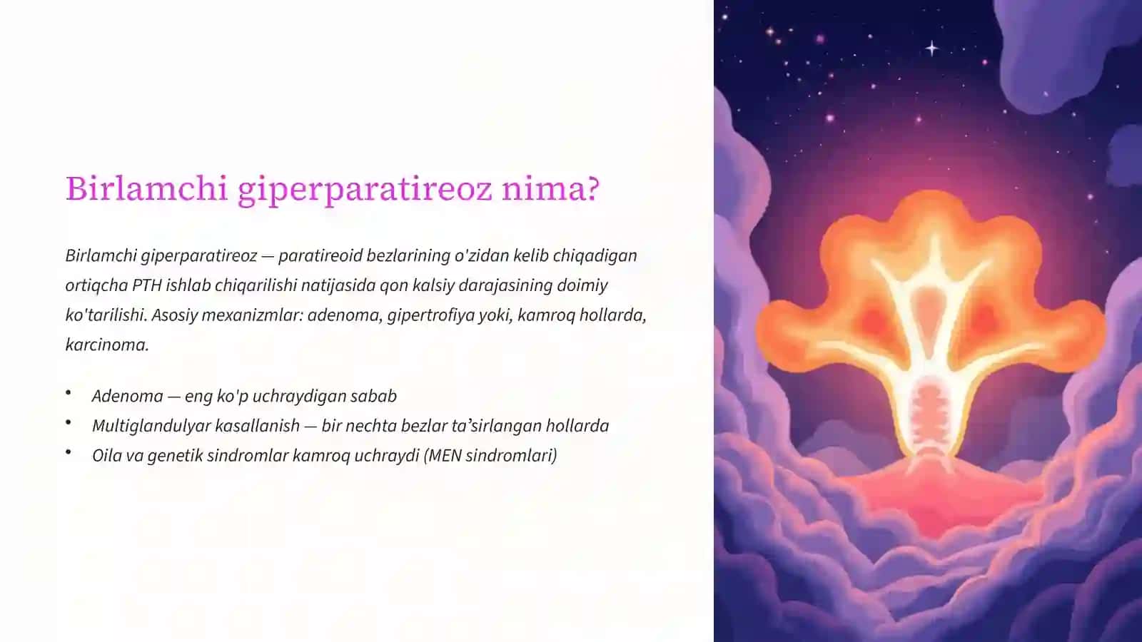 Birlamchi giperparatireoz: Keng qamrovli ko'rib chiqish 3