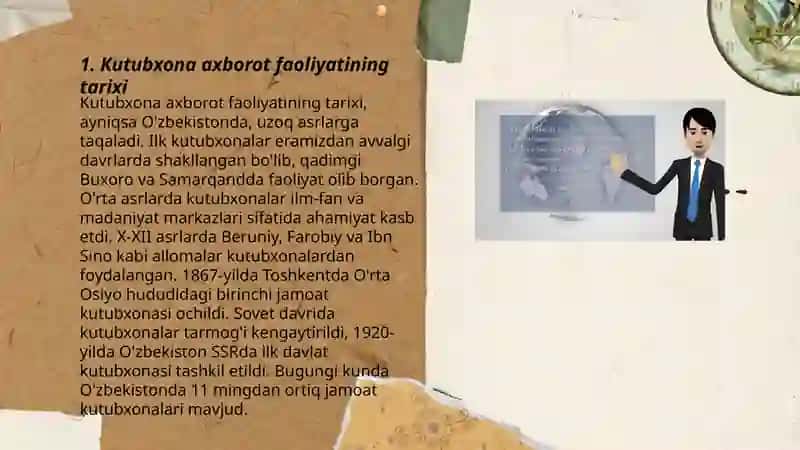 kutubxona axborot faoliyatining tarixi 3