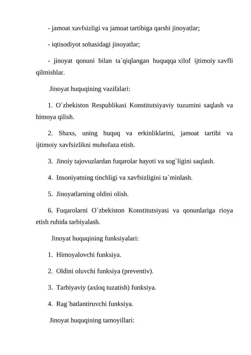JINOYAT HUQUQI ASOSLARI 3