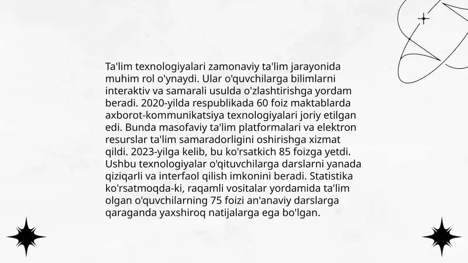 Ta'lim texnologiyasini tuzishni tushuntirish 3
