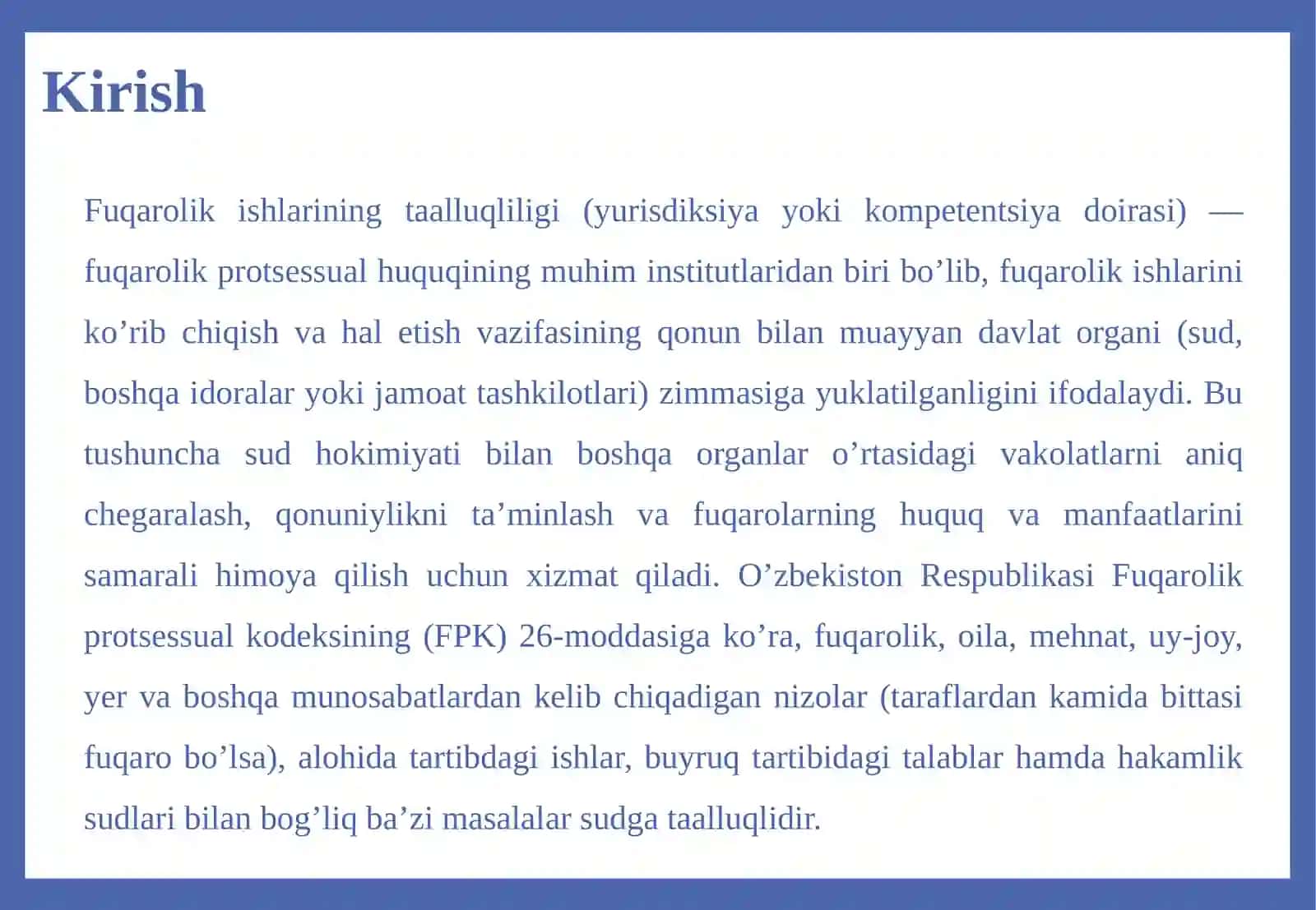FUQAROLIK ISHLARINING TAALLUQLILIGI TUSHUNCHASI VA TURLARI 3