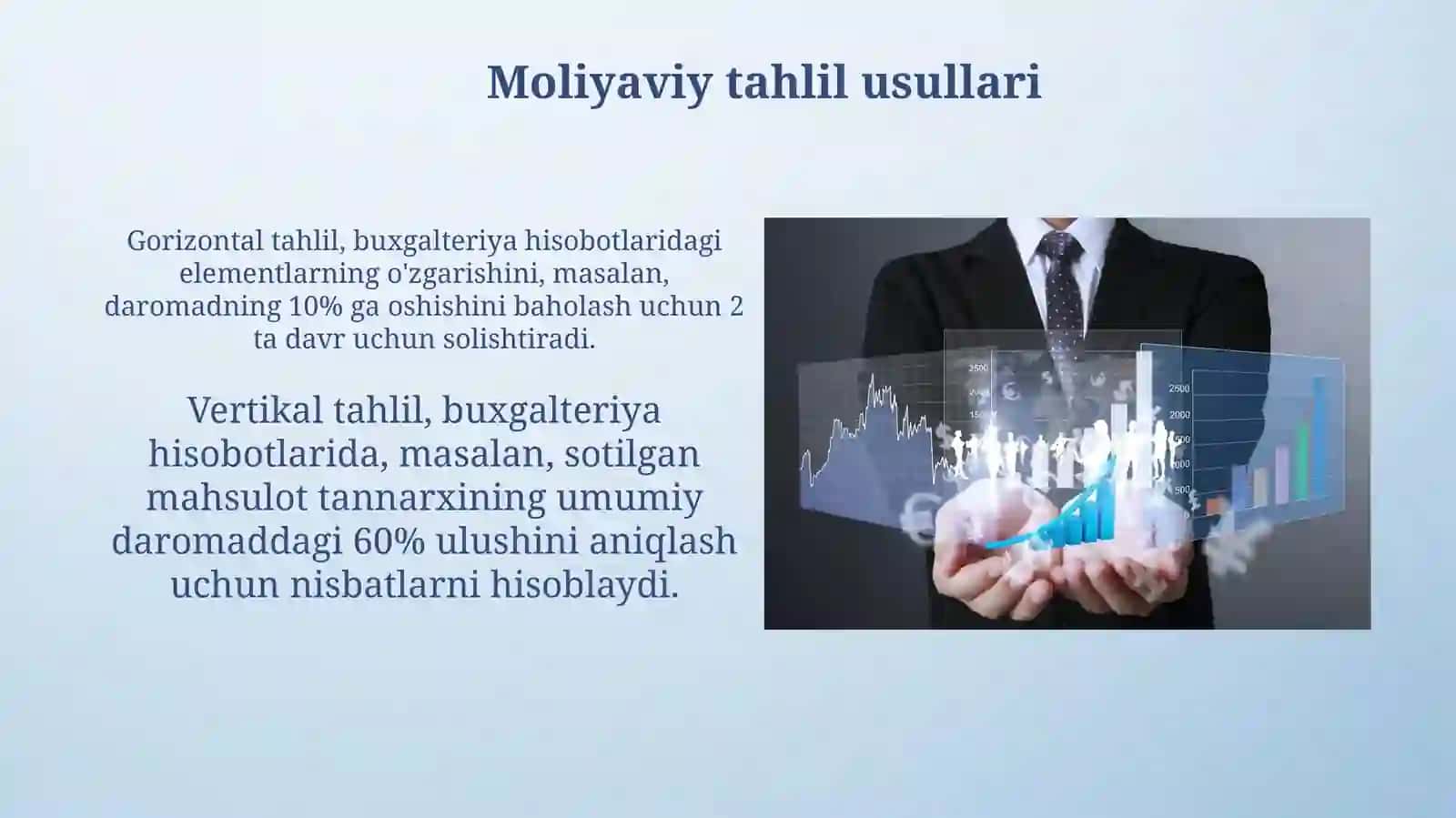 Moliyaviy va boshqaruv tahlili 3