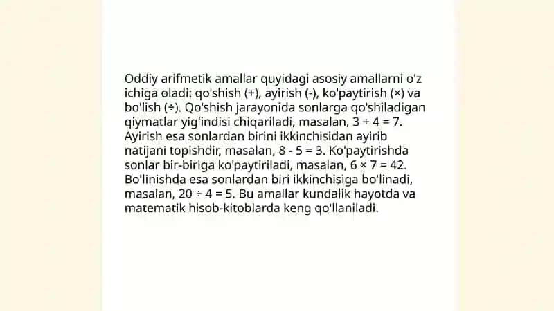 Matematik kecha ssenariylar tuzish 3