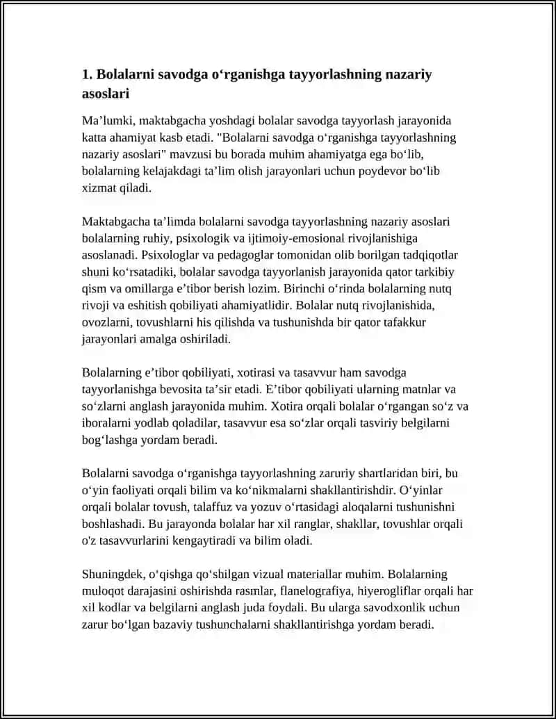 Bolalarni savodga oʻrganishga tayyorlashning nazariy asoslari 3