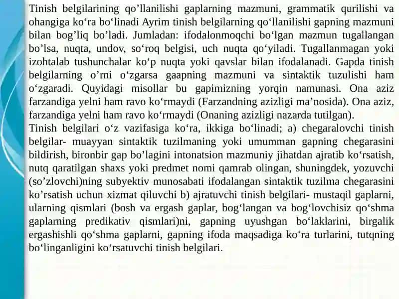Punktuatsiya–fikrniyozmamukammalifodalashvositasi 3