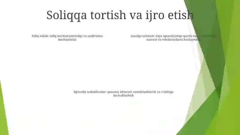O'Zbekistonda Xufyona Iqtisodiyotni Kamytirish Yo'Llari 3