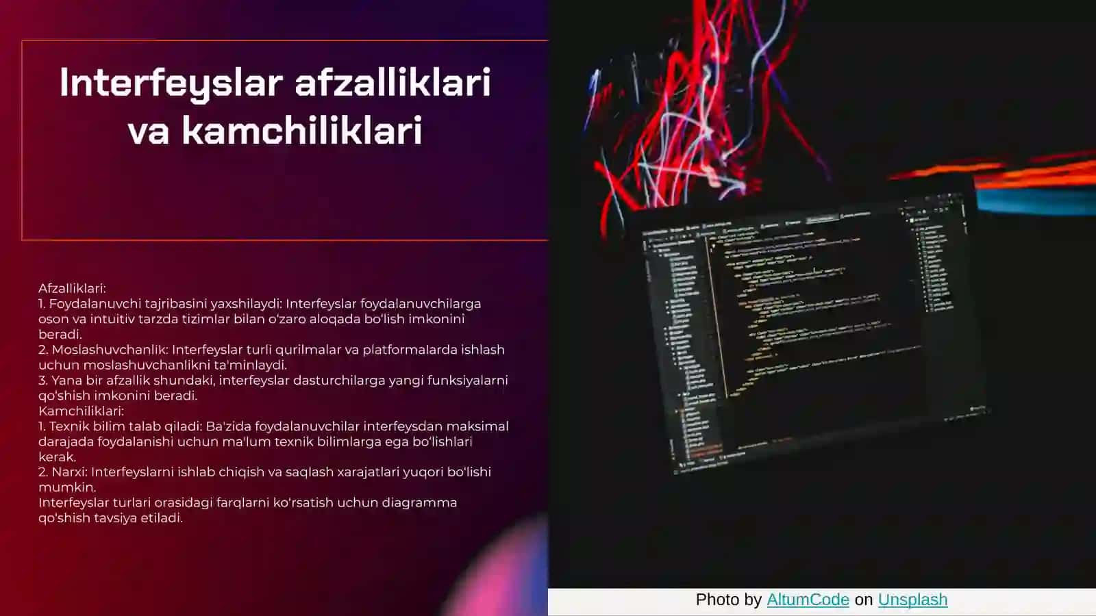 Turli Interfeyslar Orqali Aloqa Qiluvchi Qurilmalar 3