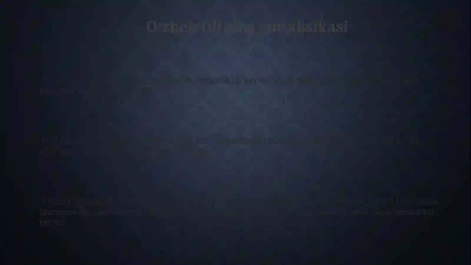Oʻzbek tilini shakllanishi 3