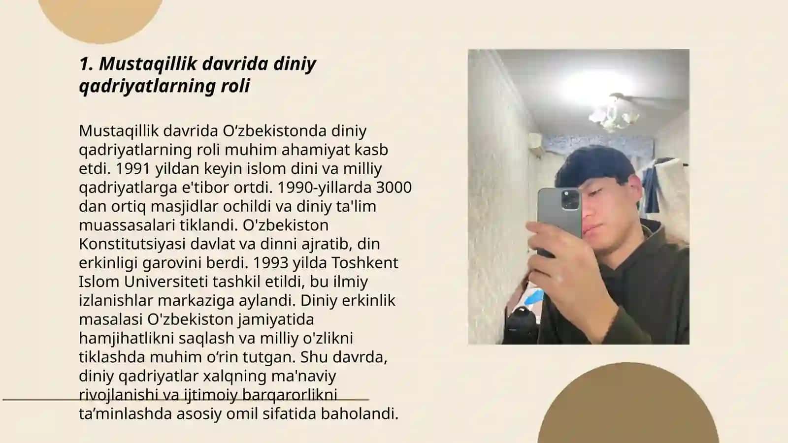 Mustaqil yillarda diniy va milliy qadiriyatlarning tinlanishi 3